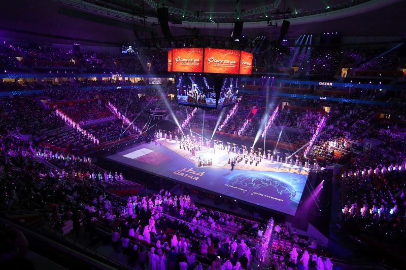 Doha: Svečano otvorenje 24. Svjetskog prvenstva za rukometaše, foto: Goran Stanzl/PIXSELL Doha: Svečano otvorenje 24. Svjetskog prvenstva za rukometaše, foto: Goran Stanzl/PIXSELL