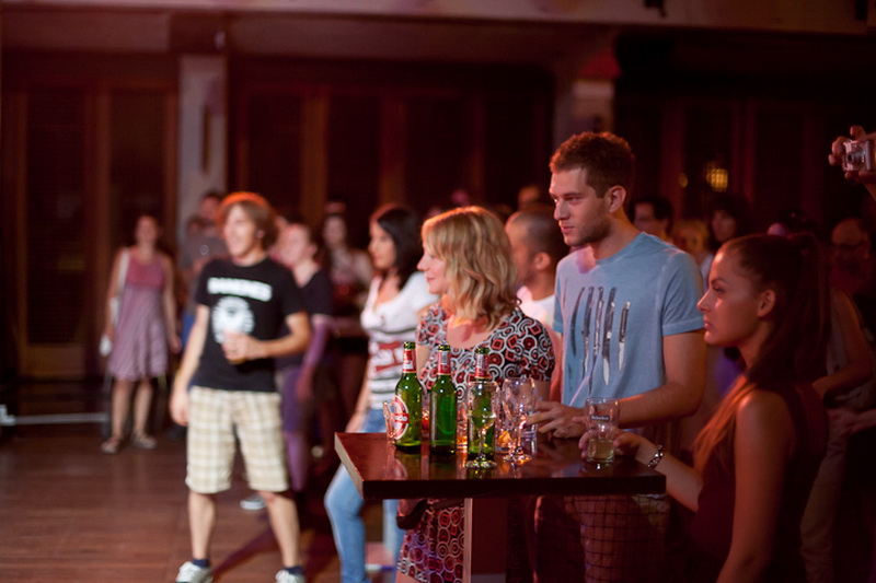 Bambi Molesters u klubu Arsenal, foto: Luka Dubroja