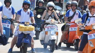 U Biogradu na moru zapoceo je Vespa World Days 2015 koji traje od 11-14. lipnja. Ocekuje se dolazak 5000 vozaca iz 32 zemlje. Photo: Hrvoje Jelavic/PIXSELL U Biogradu na moru zapoceo je Vespa World Days 2015 koji traje od 11-14. lipnja. Ocekuje se dolazak 5000 vozaca iz 32 zemlje. Photo: Hrvoje Jelavic/PIXSELL