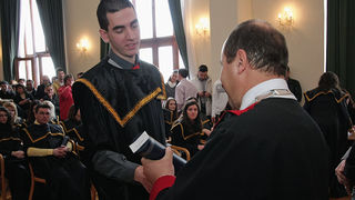 Promocija diplomiranih studenata, 7. ožujka 2009. (foto: Marin Gospić)