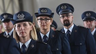 Primopredaja dužnosti zapovjednika 93. zrakoplovne baze HRZ i PZO