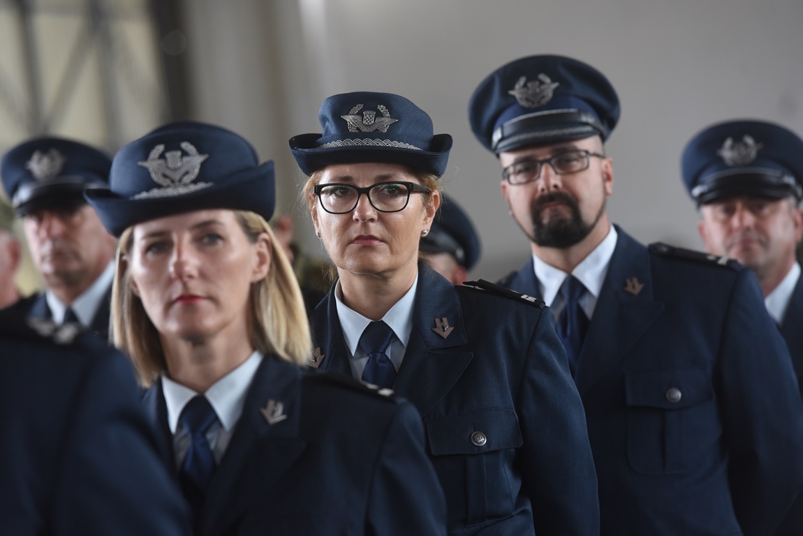 Primopredaja dužnosti zapovjednika 93. zrakoplovne baze HRZ i PZO