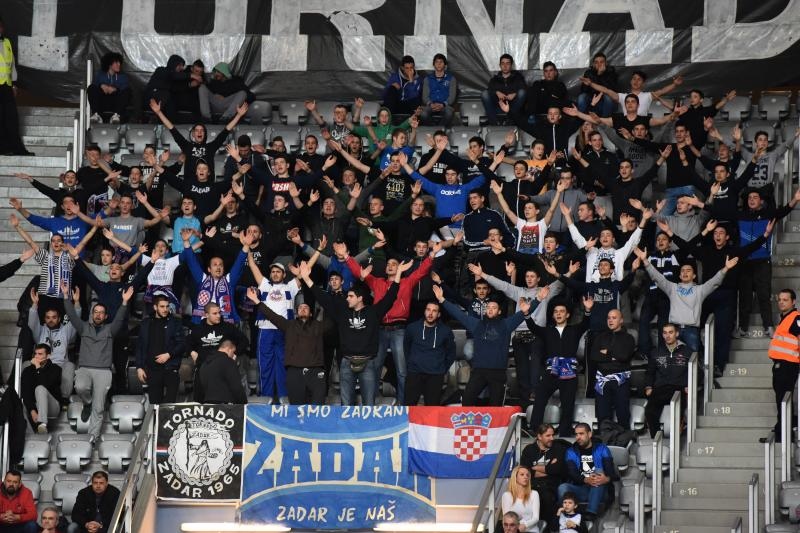 ABA liga, 26 kolo: KK Zadar – KK Sutjeska 85-83. Foto: Dino Stanin/PIXSELL