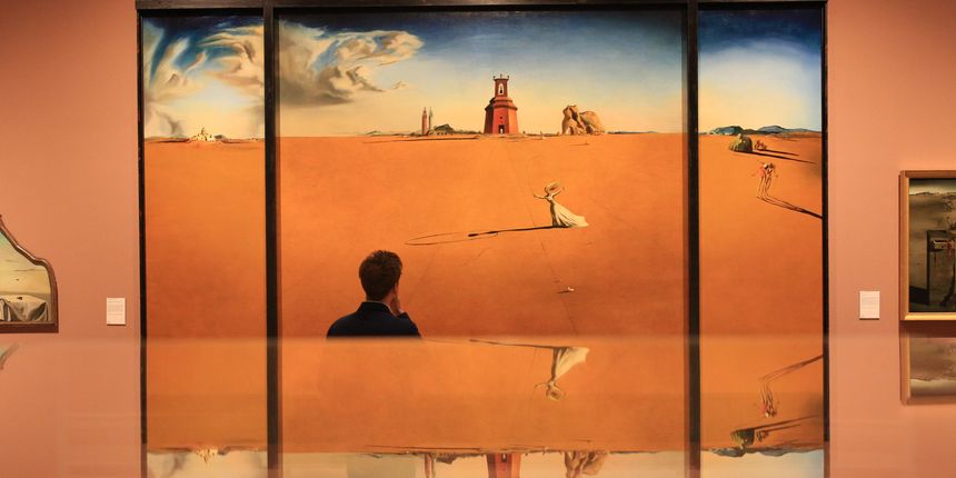 Salvador Dali platno