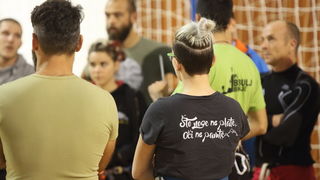 Bibinje: Županijsko natjecanje u sportskom penjanju na umjetnoj stijeni. Foto: Leo Banić