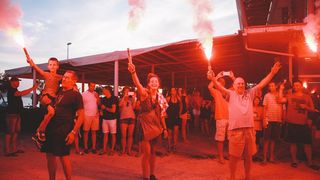 JK Uskok: Proslava olimpijskog zlata Fantele i Marenića