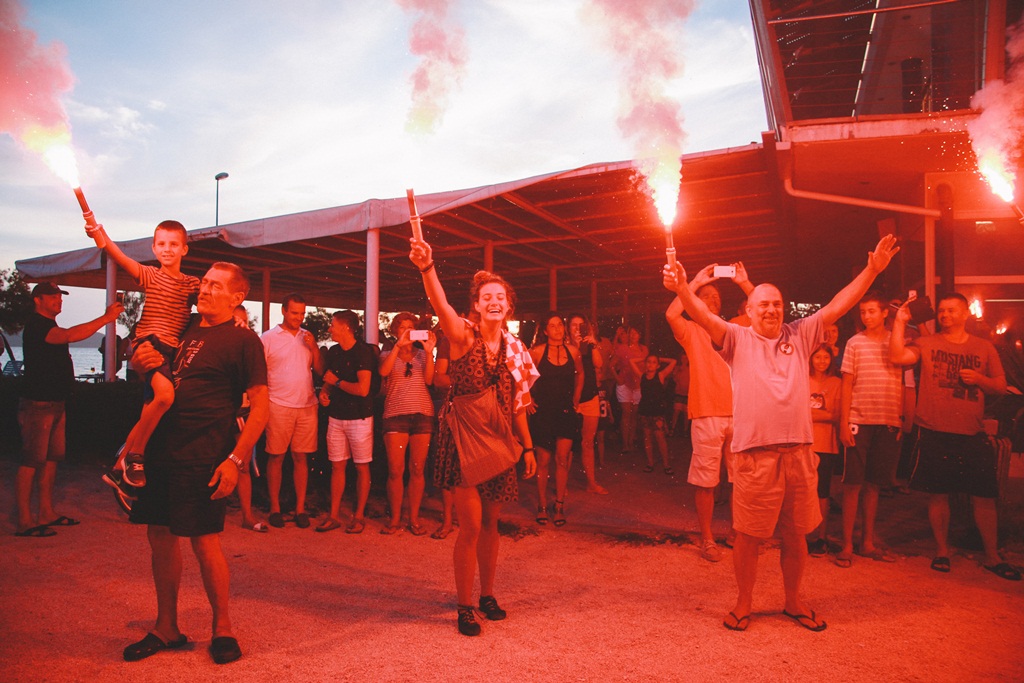 JK Uskok: Proslava olimpijskog zlata Fantele i Marenića