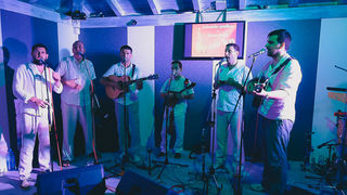 Klapa Kampanel @ Menfisto bar, 18.7.2015. (foto: Ivan Toman) Klapa Kampanel @ Menfisto bar, 18.7.2015. (foto: Ivan Toman)