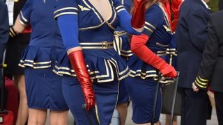 Karnevalska povorka krenula je s Branimirove obale prema Poluotoku. Photo: Dino Stanin/PIXSELL