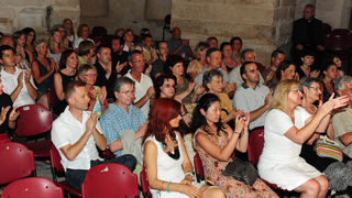 U sklopu 51. Glazbenih večeri u Sv. Donatu, sinoć su u Zadru gostovali Zagrebački kvartet, čembalist Pavao Mašić, te solistice Adela Golac-Rilović i Nera Gojanović-Kljajić, foto: Nenad Marčev