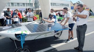 Sisak: Utrka solarnih automobila hrvatskih stukovnih škola