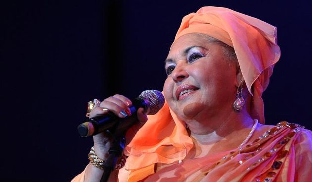 Koncert kraljice romske glazbe Esme Redzepove u Lisinskom. Photo: Marko Prpic/PIXSELL Autor  Marko Prpic/PIXSELL Ključne riječi  pjevac, glazba, glazba, koncert, koncert, pjevacica, roma, romska, Esma, Redzepova