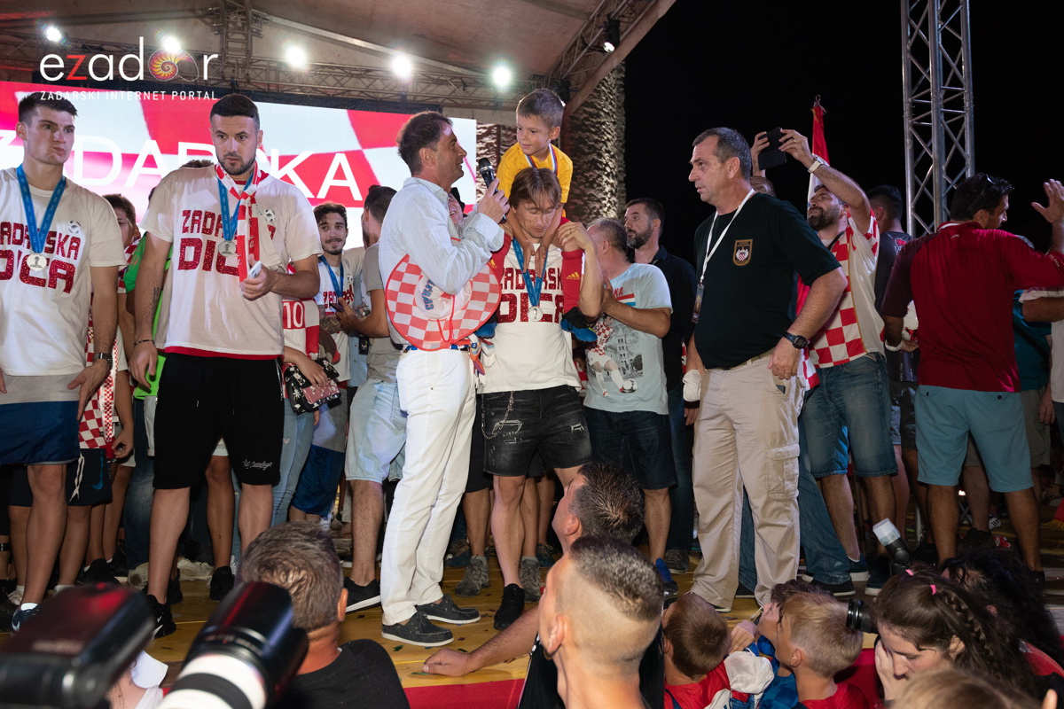 Veličanstven doček četvorice zadarskih Vatrenih