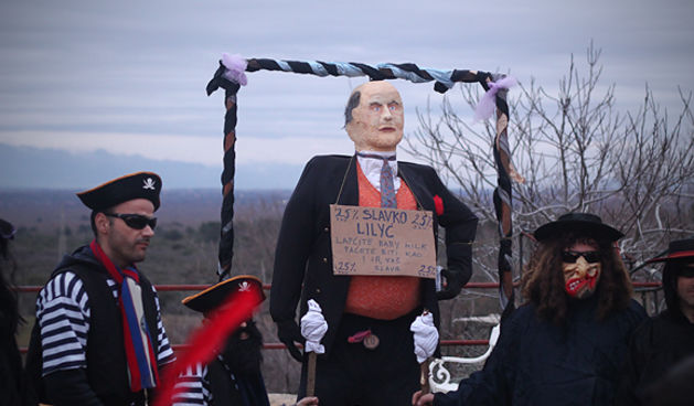 Maškare na Bokanjcu, 21. veljače 2012. (foto:Saša Čuka)