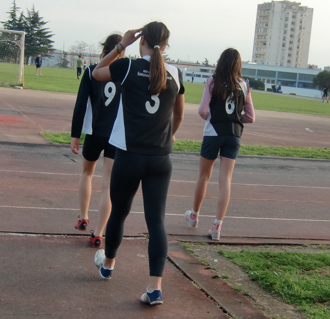 Zupanijsko natjecanje osnovnih skola u atletici 24.3. 2010.