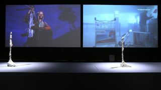 Zagreb: Eksponati izložbe Alberto Giacommeti u Umjetničkom paviljonu Zagreb: Eksponati izložbe Alberto Giacommeti u Umjetničkom paviljonu