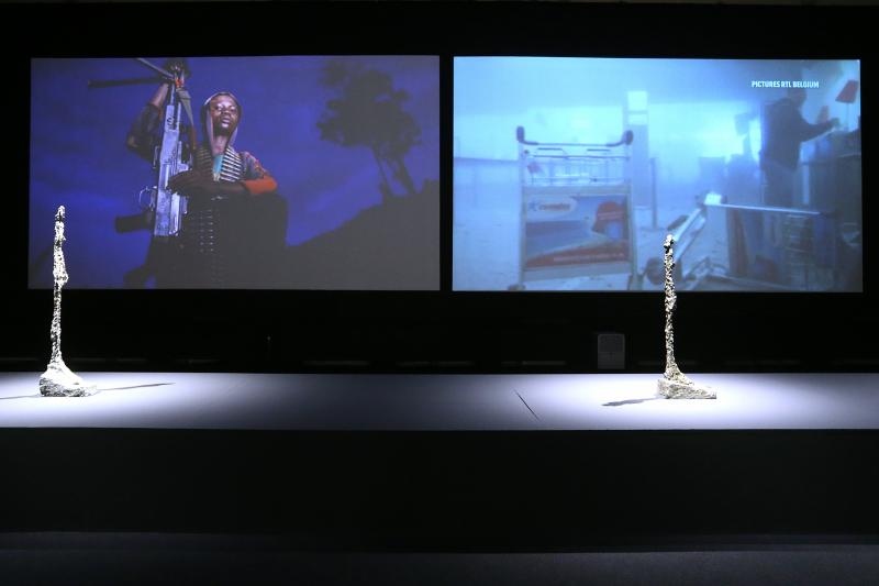 Zagreb: Eksponati izložbe Alberto Giacommeti u Umjetničkom paviljonu Zagreb: Eksponati izložbe Alberto Giacommeti u Umjetničkom paviljonu