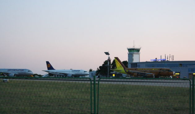 Zracna luka Zadar 18. srpnja 2009, Foto: Mladen Malik