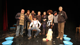 Proba predstave “Od Foše do Atlantide” Lea Leme, Foto: Saša Čuka Proba predstave “Od Foše do Atlantide” Lea Leme, Foto: Saša Čuka