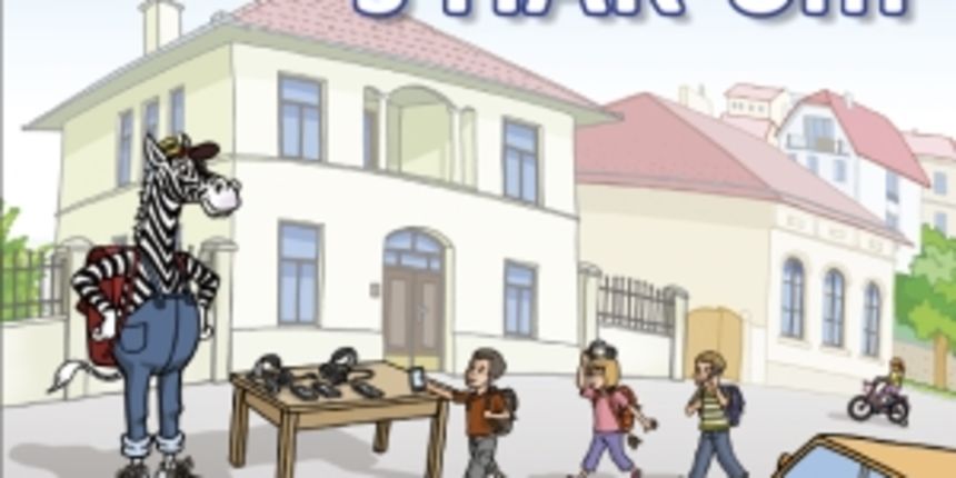 Prometno-edukativna akcija u zadarskim školama, plakat
