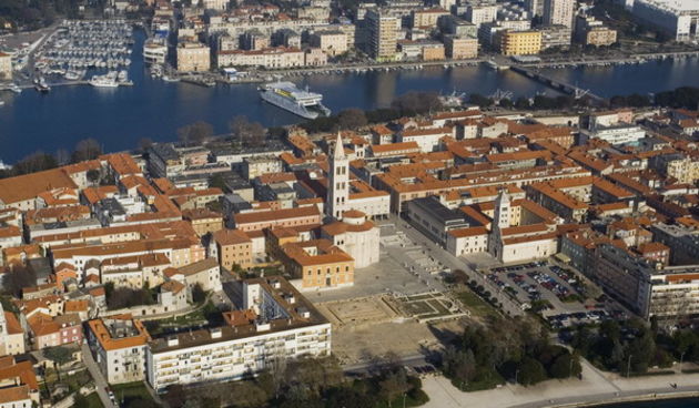 Zadar iz zraka (Foto:Boris Kacan)
