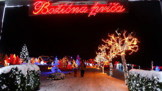 Cazma, 161209.
Grabovnica pokraj Cazme – Bozicna prica obitelji Salaj.
Zlatko Salaj ukrasio je i ove godine cijelo imanje s oko 1 milijun lampica. 
Za posjetitelje ce imanje biti otvoreno od subote 19.12. – 06. sijecnja od 17 h -21h.
Foto: Goran Mehkek /