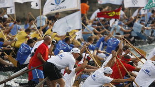 Metkovic, 140810
13. Maraton Ladja na Neretvi od Metkovica do Ploca.
Na slici start maratona u Metkovicu
Foto: Ivo Ravlic / CROPIX