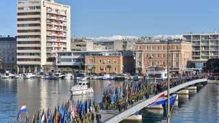 Mimohod ratnih postrojbi u Zadru