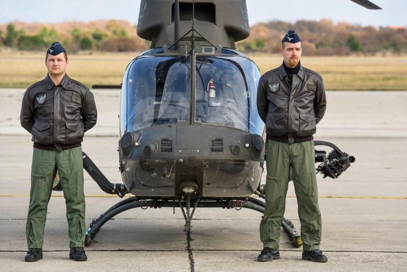 Zemunik: Predstavljena Eskadrila helikoptera OH-58D Kiowa Warrior