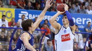 Zagreb – 7. kolo A-1 lige za prvaka, KK Cibona – KK Zadar 82-66. Photo: Goran Stanzl/PIXSELL Zagreb – 7. kolo A-1 lige za prvaka, KK Cibona – KK Zadar 82-66. Photo: Goran Stanzl/PIXSELL