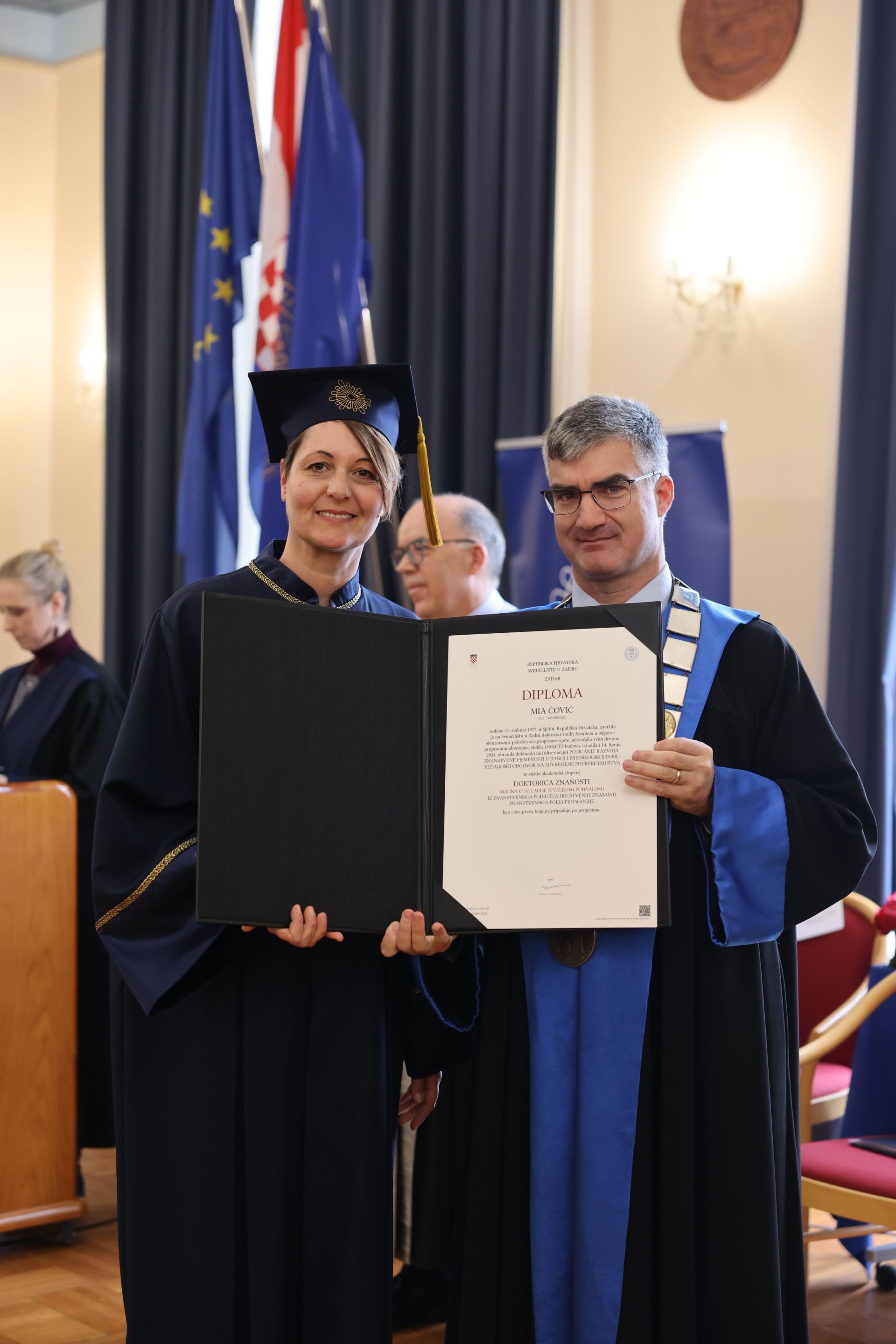 Svečana promocija specijalista i doktora znanosti na Sveučilištu u Zadru Svečana promocija specijalista i doktora znanosti na Sveučilištu u Zadru