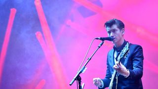 25.06.2013., Zagreb – INmusic festival na zagrebackom jezeru Jarun unatoc losem vremenu okupio je veliki broj posjetitelja. Nastup benda Arctic Monkeys. Photo: Marko Prpic/PIXSELL