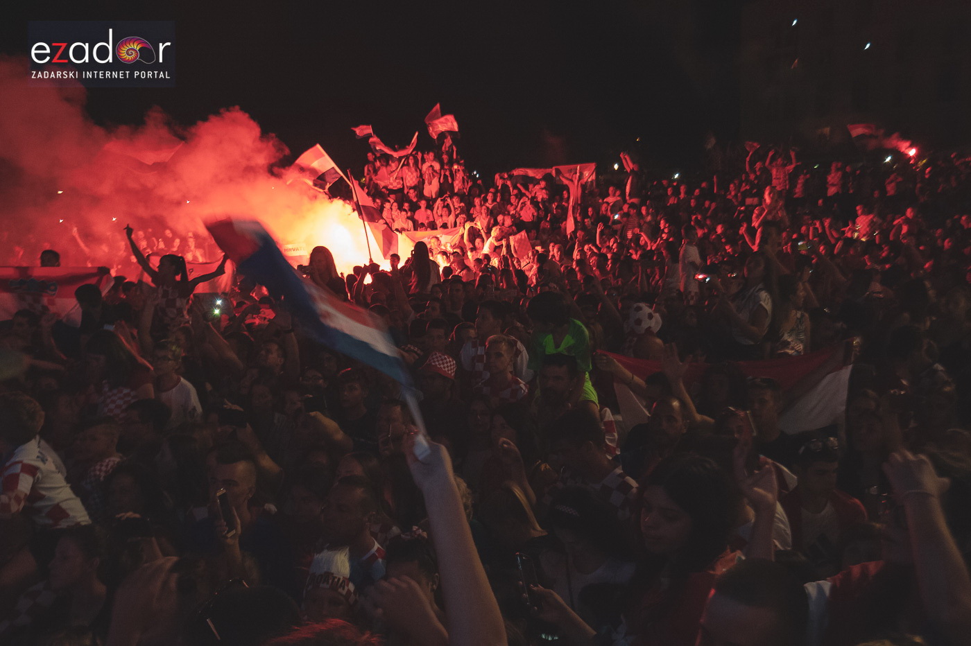 Zadar priredio nezaboravan doček svojim Vatrenim herojima