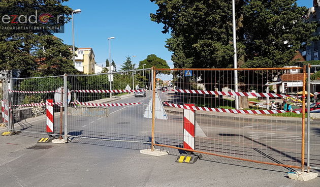 Zbog radova zatvorena Ulica Put Bokanjca od križanja s Putem Nina do križanja s Benka Benkovića