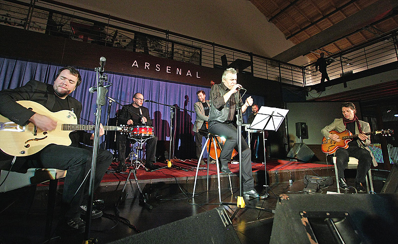 Zoran Predin u Arsenalu (foto: Marin Gospić)