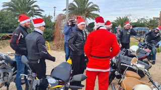 Bibinje: Moto mrazovi razveselili mališane Bibinje: Moto mrazovi razveselili mališane