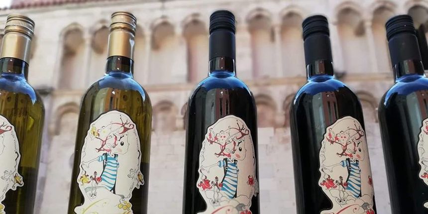 Grotta vino dizajn by Marin Franić Grotta vino dizajn by Marin Franić