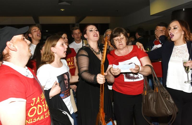 Ruža Janjiš pobjednica je druge sezone show-a “The Voice, najljepši glas Hrvatske”. Photo: Davor Višnjić/PIXSELL