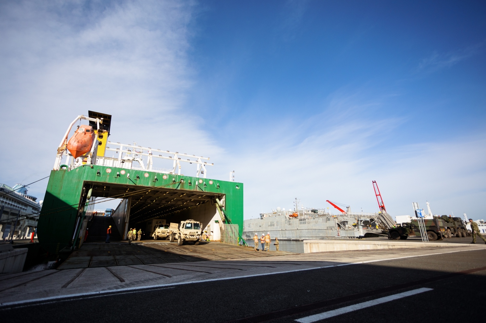 U Gaženicu dopremljena vojna oprema i sredstva za vježbu Immediate Response 21 U Gaženicu dopremljena vojna oprema i sredstva za vježbu Immediate Response 21