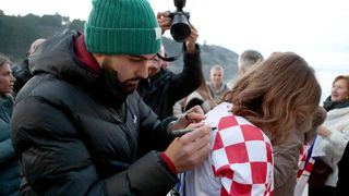 Veličanstveni doček brončanog Joška Gvardiola @ Novigrad Veličanstveni doček brončanog Joška Gvardiola @ Novigrad