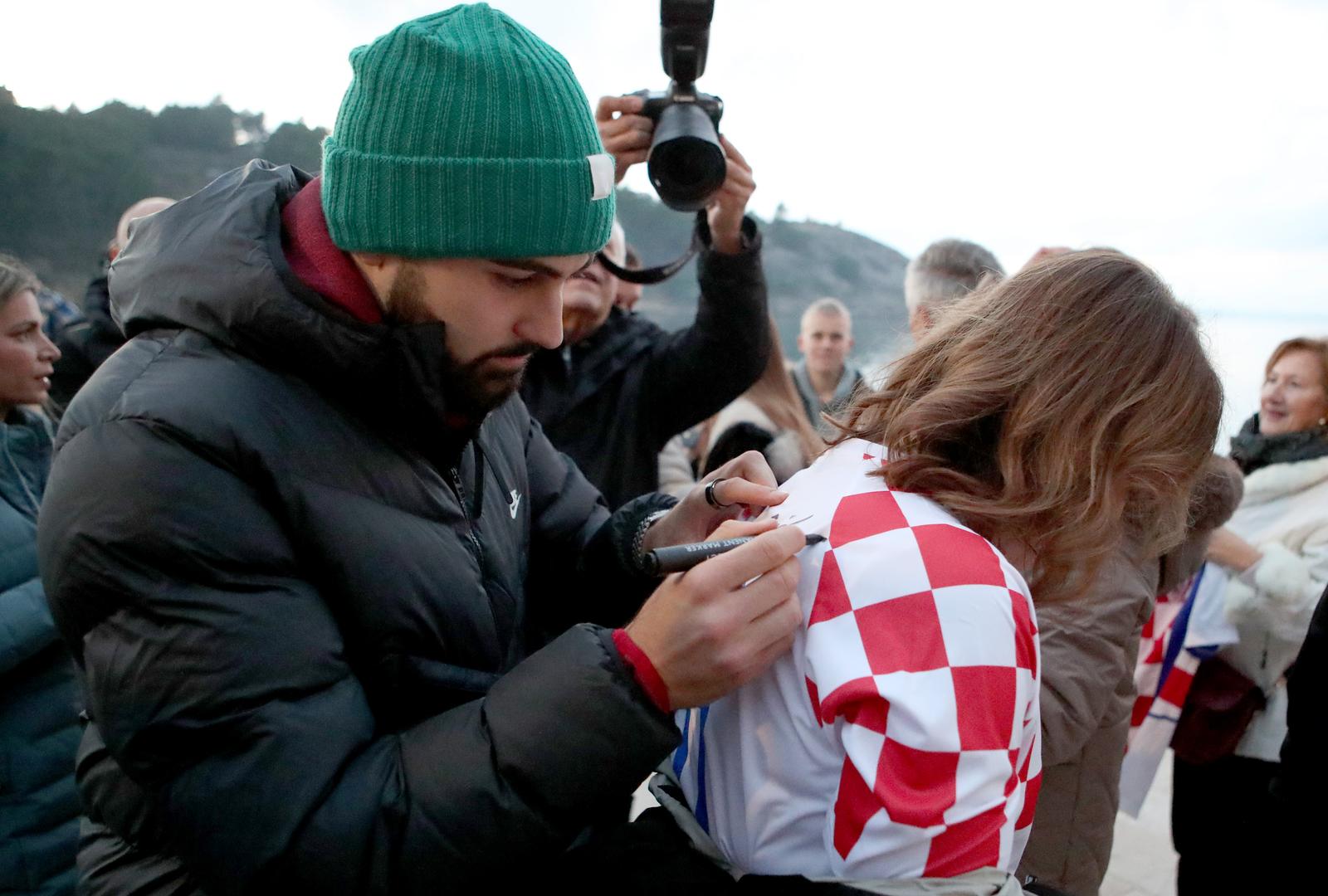 Veličanstveni doček brončanog Joška Gvardiola @ Novigrad Veličanstveni doček brončanog Joška Gvardiola @ Novigrad