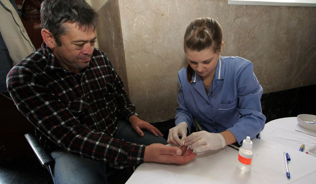 Zadrani mjerili šećer i krvni tlak (foto: Marin Gospić)