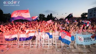 Veličanstven doček četvorice zadarskih Vatrenih