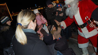 Djed Mraz na Branimiru, foto: Tea Balog Djed Mraz na Branimiru, foto: Tea Balog