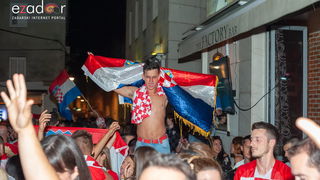 Zadar je gorio: Velika fešta nakon plasmana Vatrenih u finale Svjetskog prvenstva