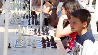 Subota na Narodnom trgu: šahovska simultanka i mjerenje šećera u krvi, foto: Leo Banić