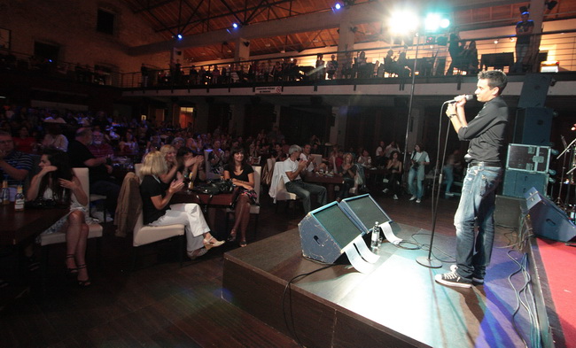 Koncert Marka Tolje u Arsenalu  foto: Angelo Virag