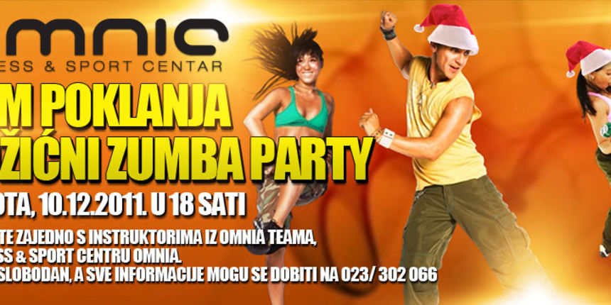Omnia vam poklanja “Božićni Zumba party”, foto: Omnia Omnia vam poklanja “Božićni Zumba party”, foto: Omnia