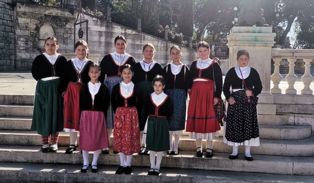 Dječja skupina KUD Luzarica iz Pridrage