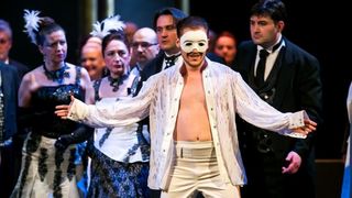 Osijek – U HNK-u premijerno izvedena opera Don Giovanni, W.A. Mozarta u reziji Roberta Boskovica. Photo: Davor Javorovic/PIXSELL Osijek – U HNK-u premijerno izvedena opera Don Giovanni, W.A. Mozarta u reziji Roberta Boskovica. Photo: Davor Javorovic/PIXSELL